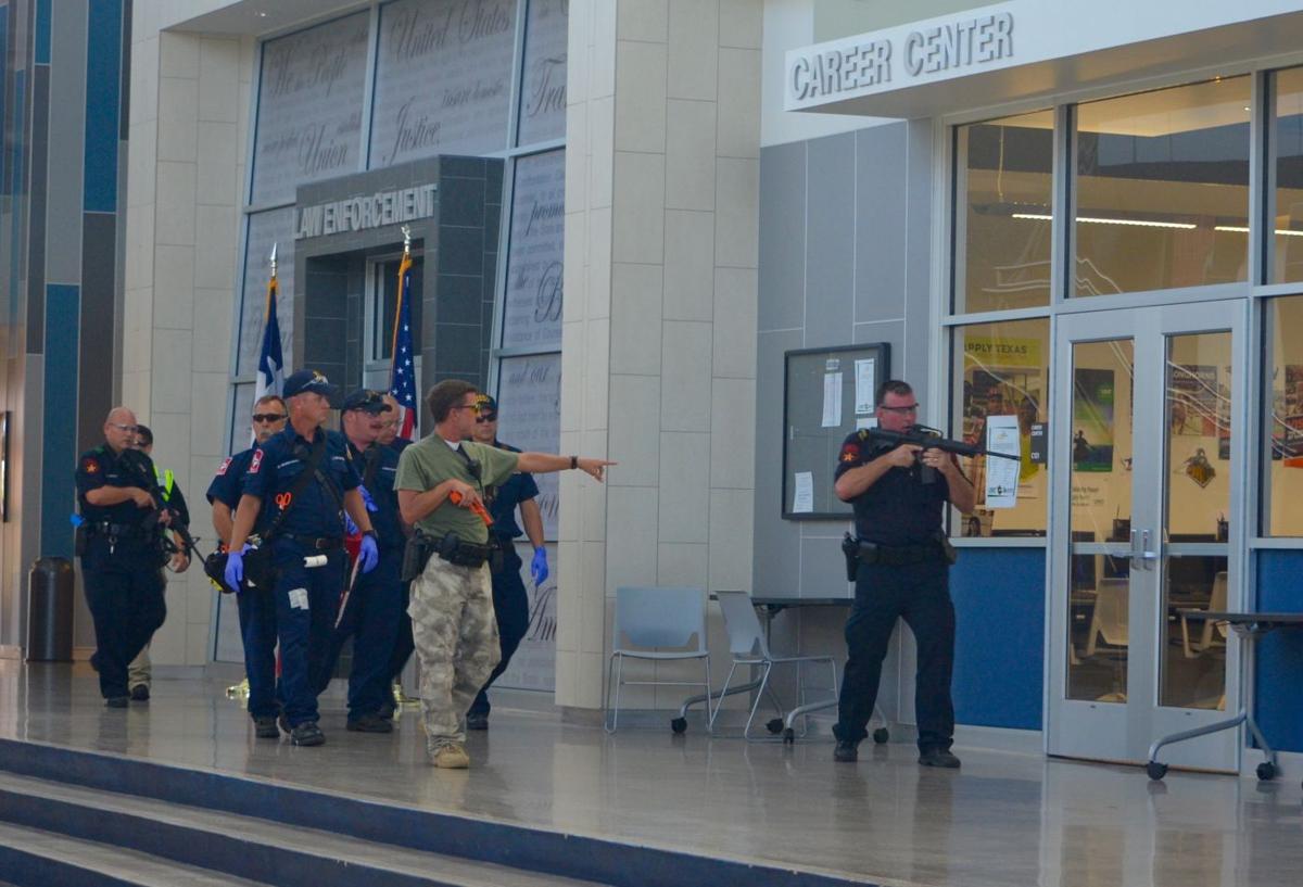 Lewisville police, fire departments participate in active shooter drill