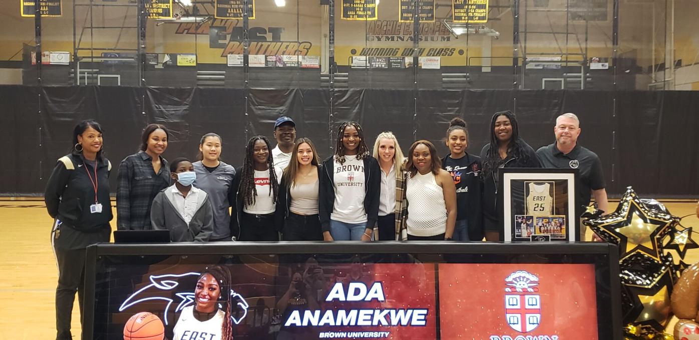 Bound for Brown: Anamekwe, Lady Panthers celebrate senior's Ivy League  commitment | Plano Star Courier | Sports | starlocalmedia.com