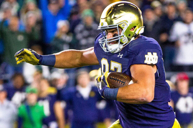 Raiders SELECT Notre Dame TE Michael Mayer with the 35th Pick