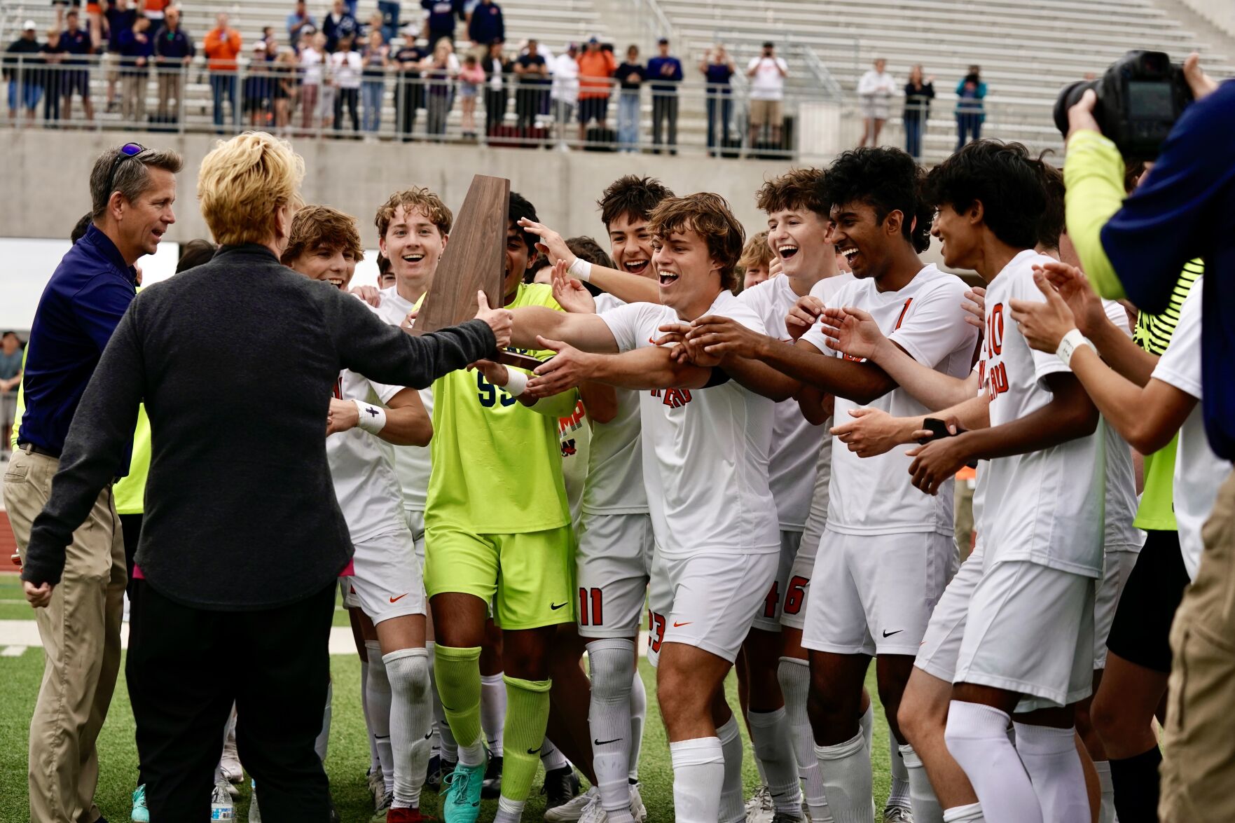 Welcome back!: Wakeland boys blank West Mesquite, advance to state tourney for 9th time