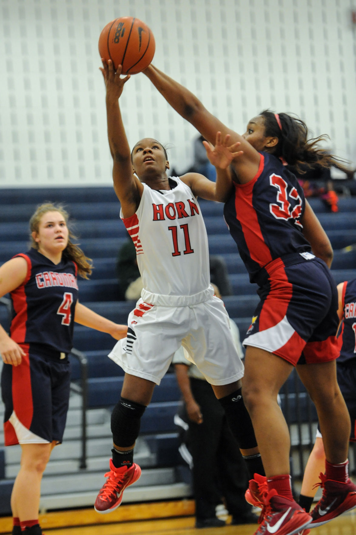 106A Girls Basketball Horn wraps up playoff berth with win over North