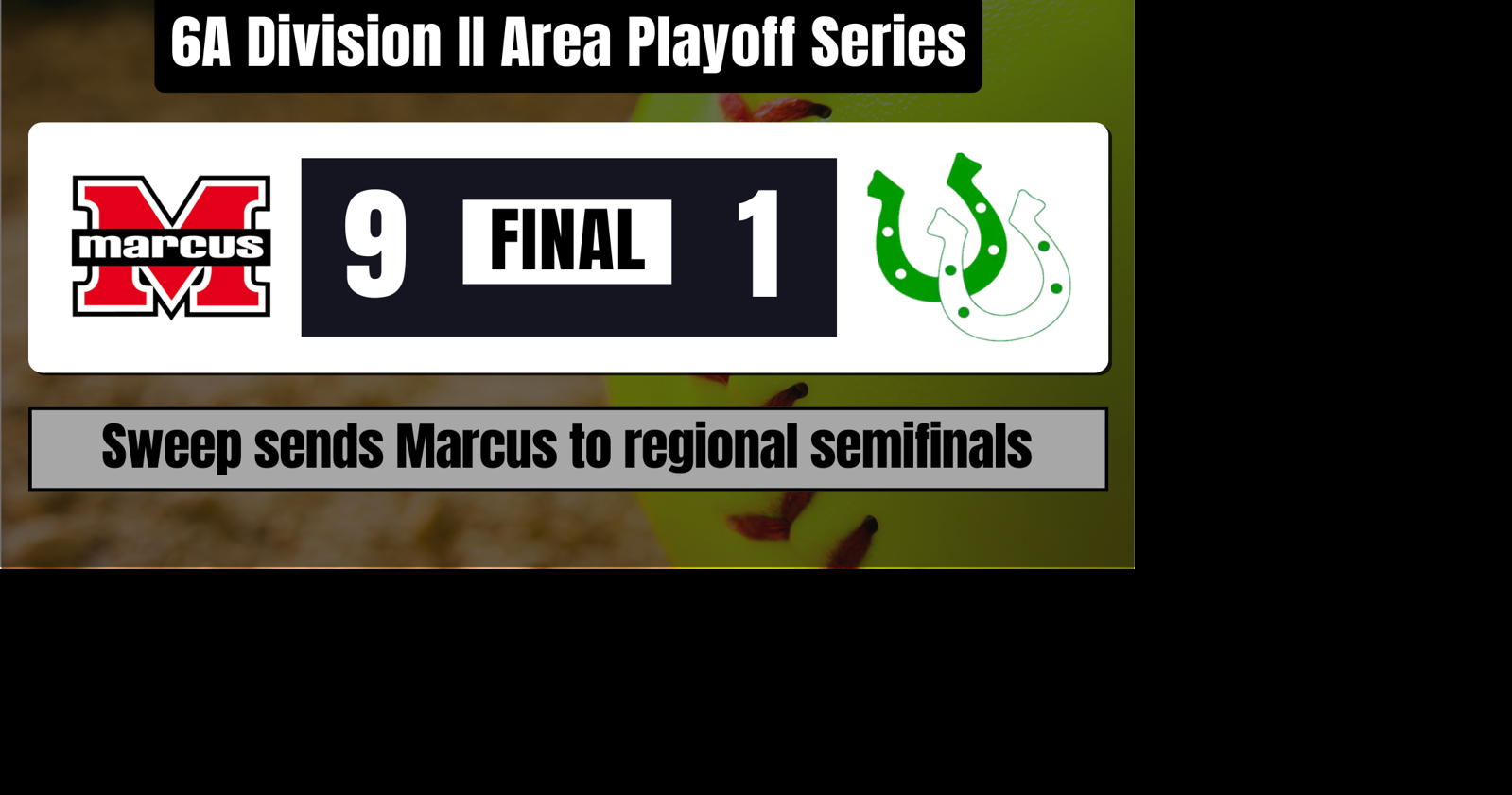 Marcus sets up regional semifinal showdown after sweep win | Flower ...