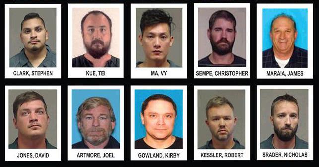 Operation Zeus: 12 arrested in child exploitation sting | Plano Star  Courier News | starlocalmedia.com