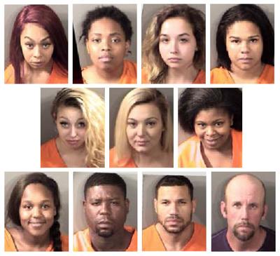 Human trafficking operation yields 11 arrests in Lewisville ...