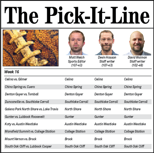 Pick It Line Week 16