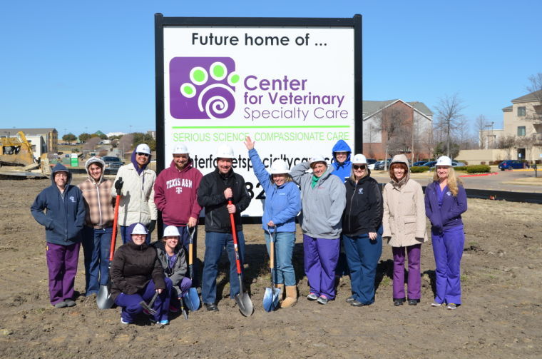 Center for Veterinary Specialty Care breaks ground | Lewisville Leader |  