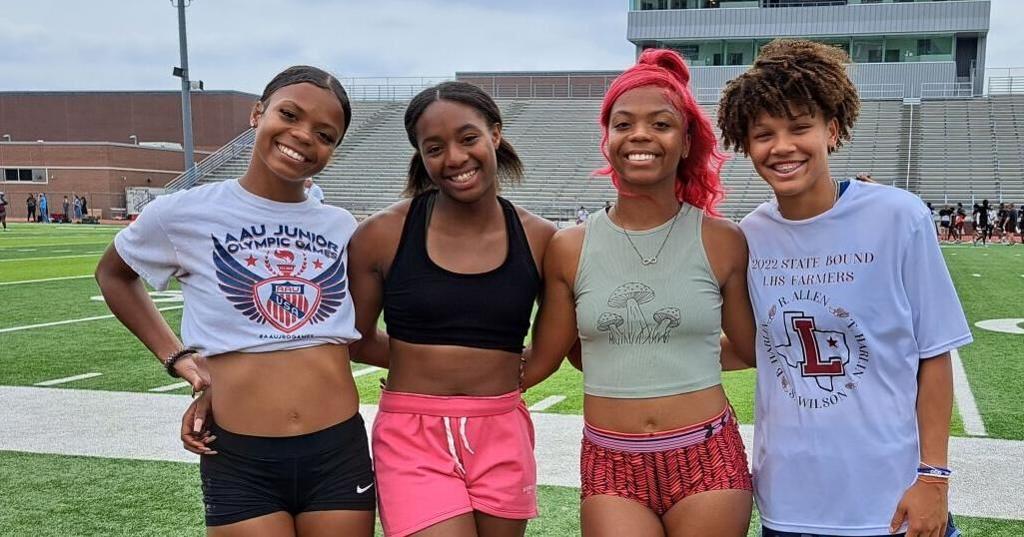 Track and field Lewisville at Area 56A/66A Meet