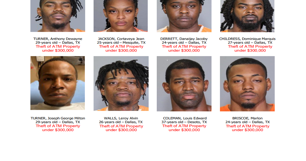 Eight arrests in Plano following organized ATM burglaries Plano Star