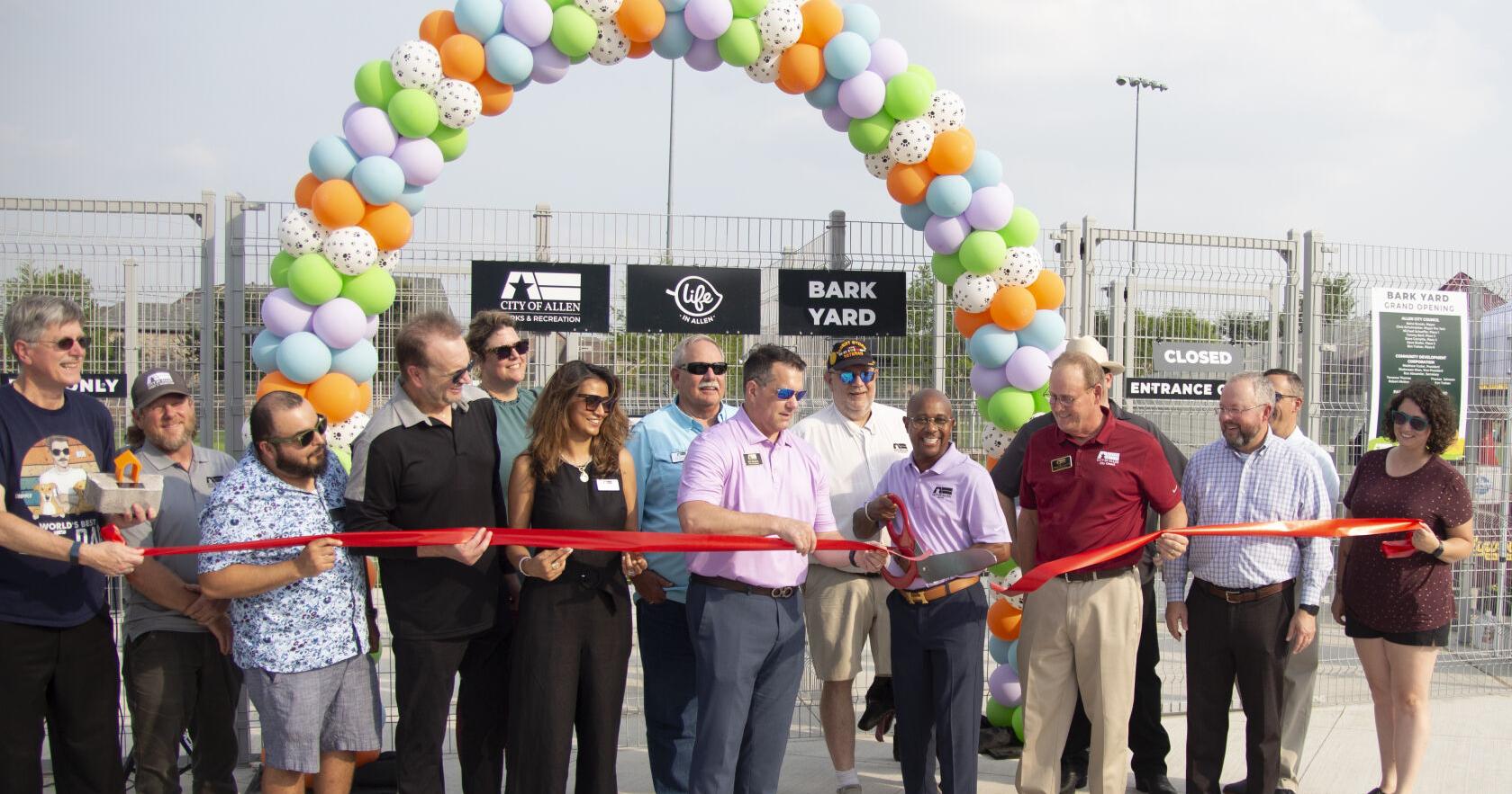 Something to bark about! Allen opens the Bark Yard — first city-owned dog park - Vimarsana News