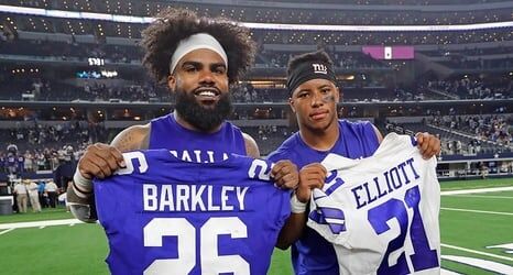 Cowboys' Ezekiel Elliott Falls out of ESPN's Top 10 RB Rankings