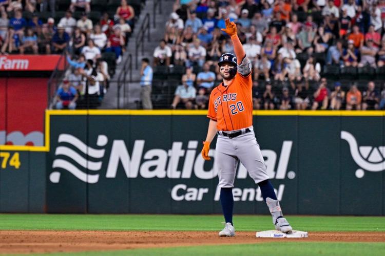 Houston completes rally to win another AL West title, as Rangers