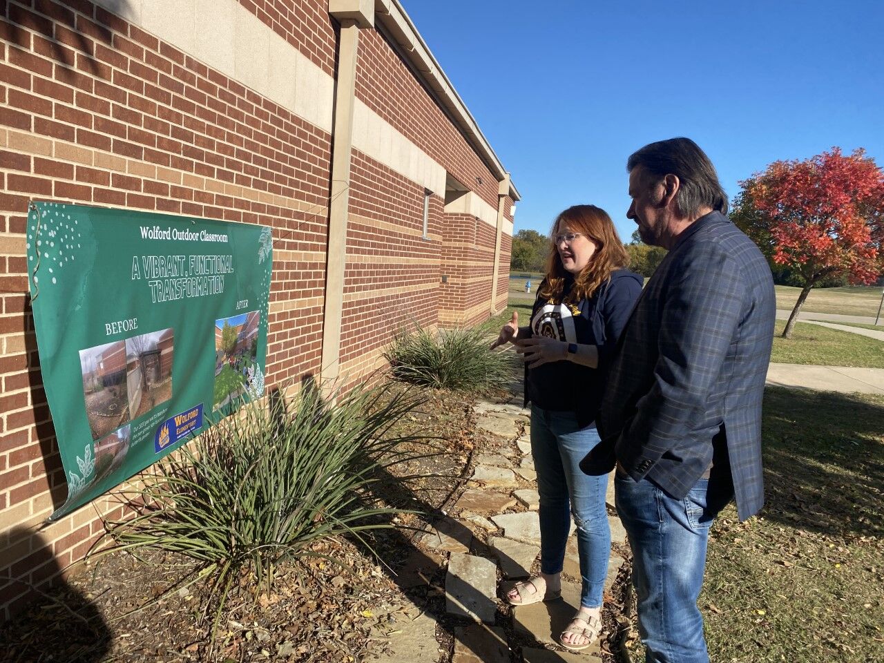 Passion project local McKinney PTA transforms outdoor space into