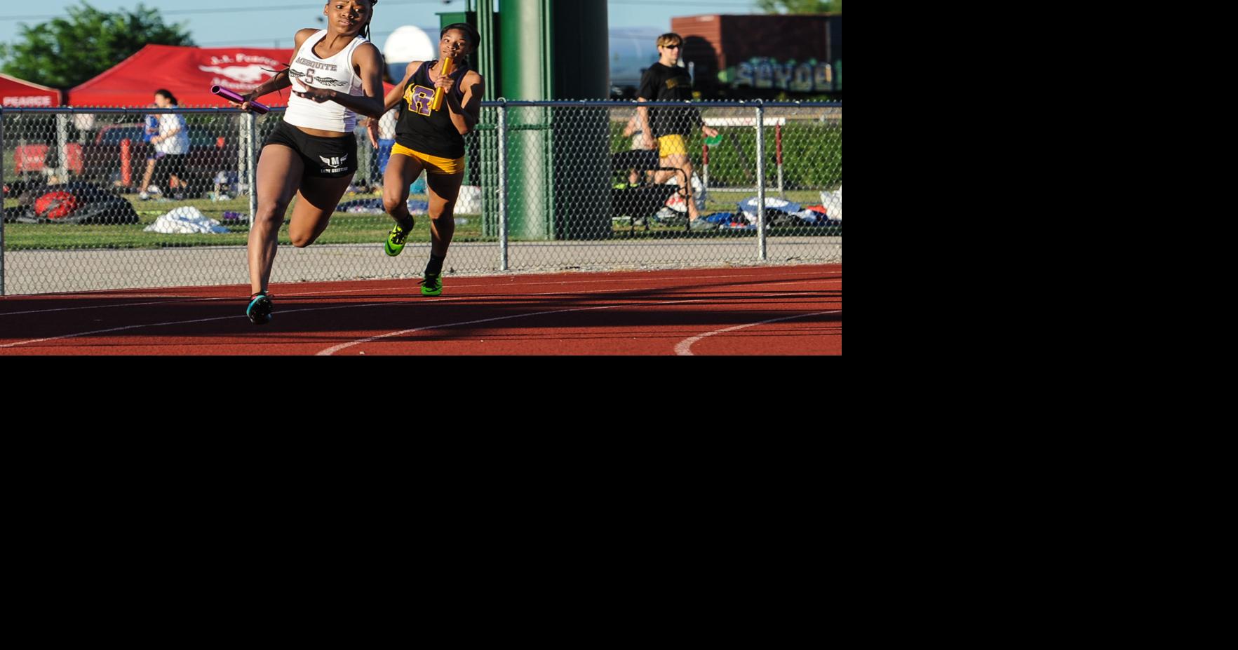 Mesquite girls track and field dominates on way to Mesquite