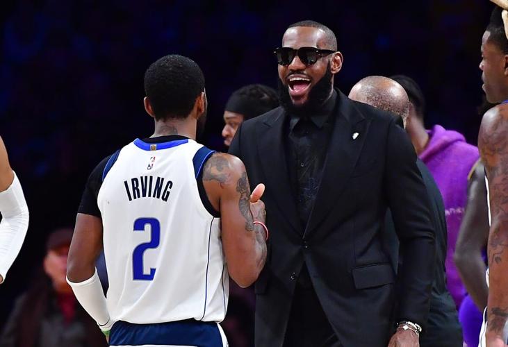 LeBron, on if Kyrie Irving can help Lakers win championship: 'Duh' - Silver  Screen and Roll