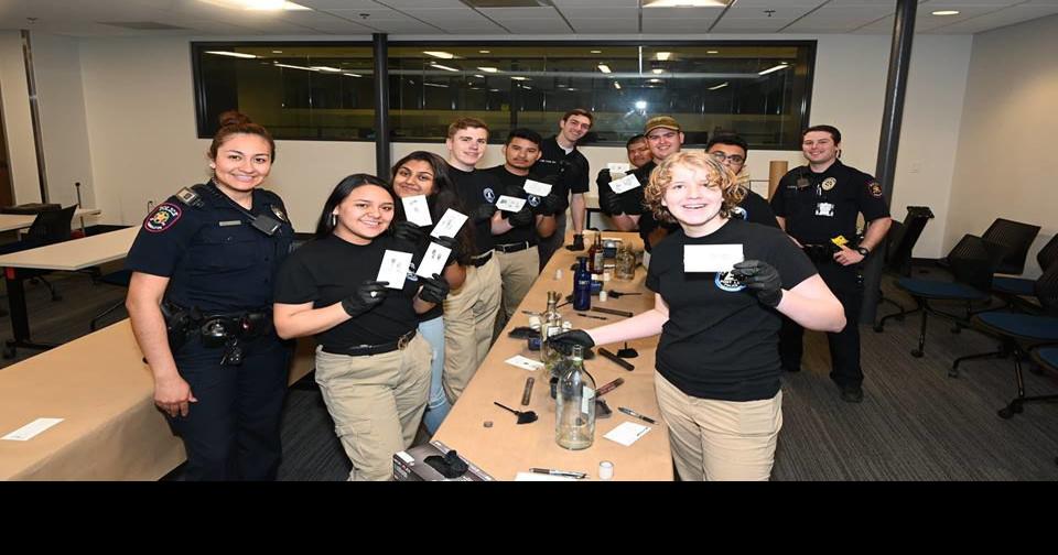 Youth learn skills in law enforcement from Carrollton Explorers program