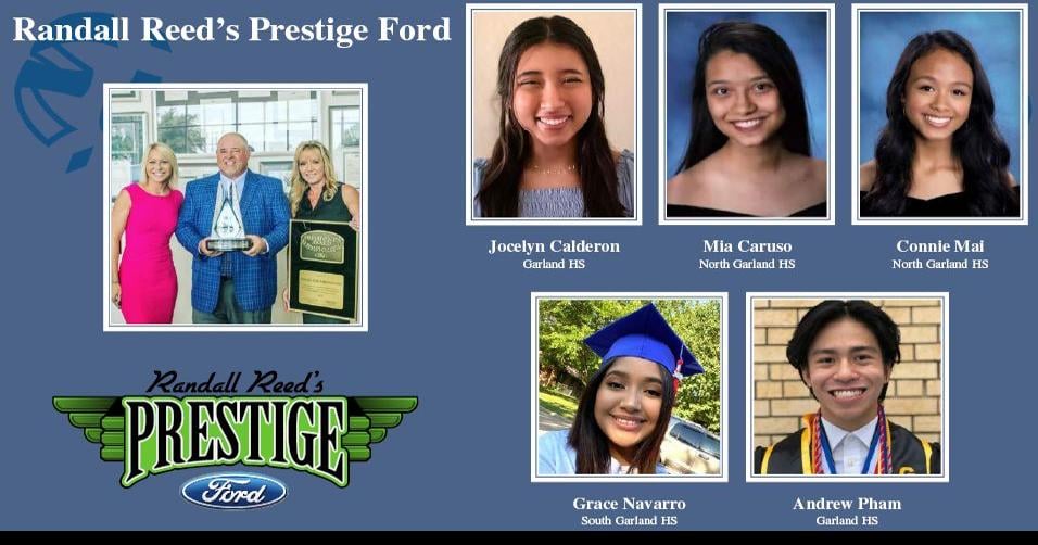 Five Garland ISD students awarded Ford Driving Dreams scholarship