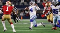 49ers hang on over Cowboys 23-17 in chaotic wild-card finish –