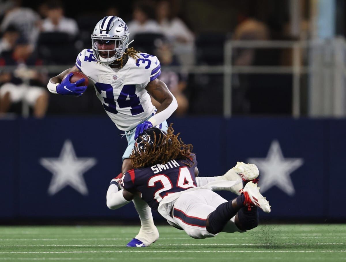 Cowboys' Tony Pollard: NFL to review 'mechanics' of tackle injuring RB