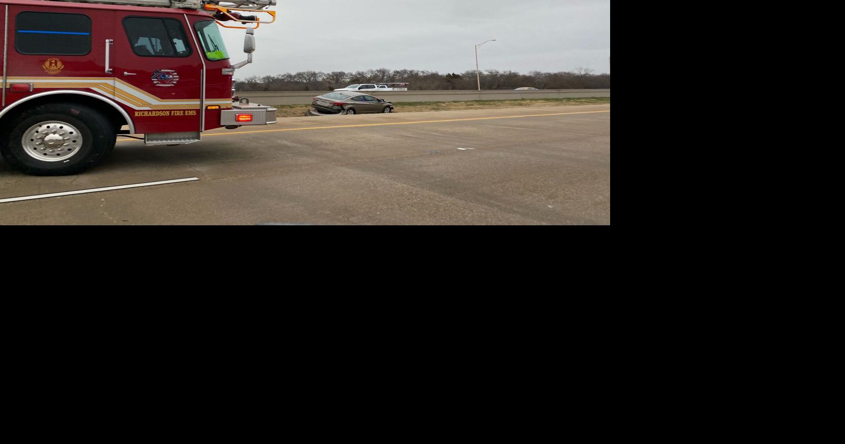 Icy road conditions causing several accidents in area this morning; NWS