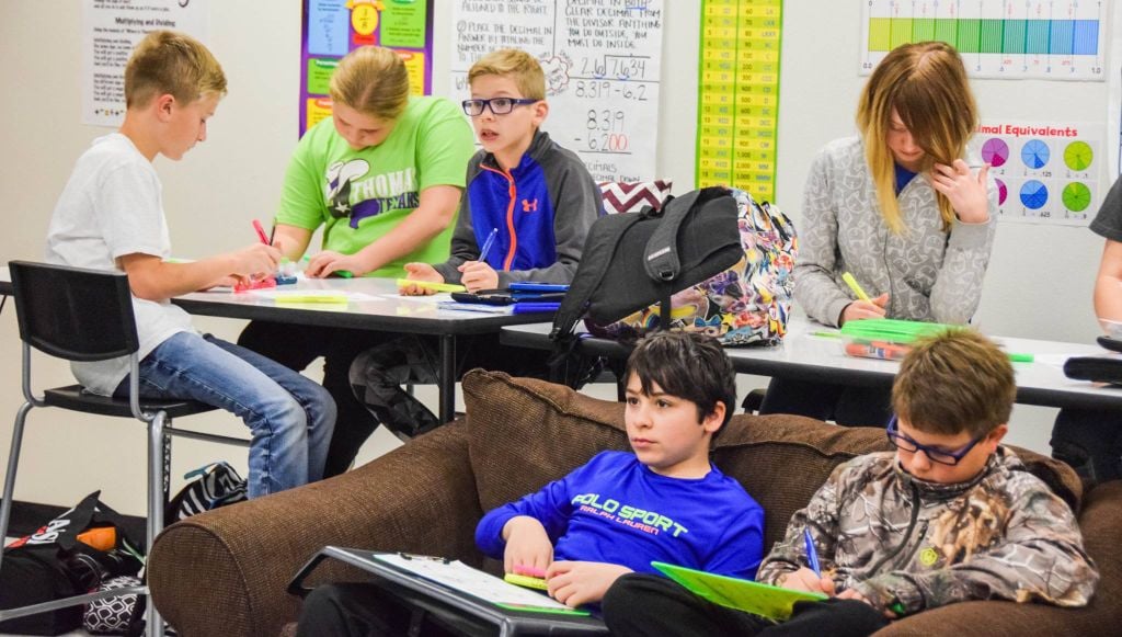 Killian Middle School teachers create flexible learning environments ...