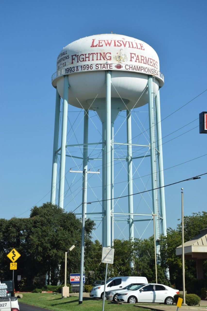 Lewisville considering water tower's future, but cost to renovate is