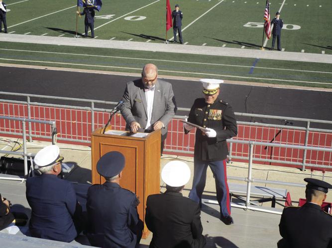 Lieutenant colonel encourages veteran support during Flower Mound