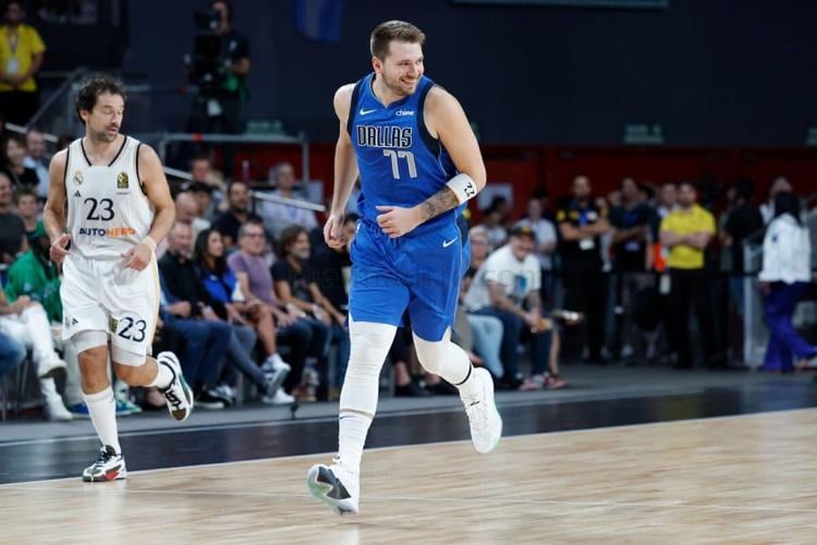 Luka Doncic practices with Mavs, likely won't play in Game 2