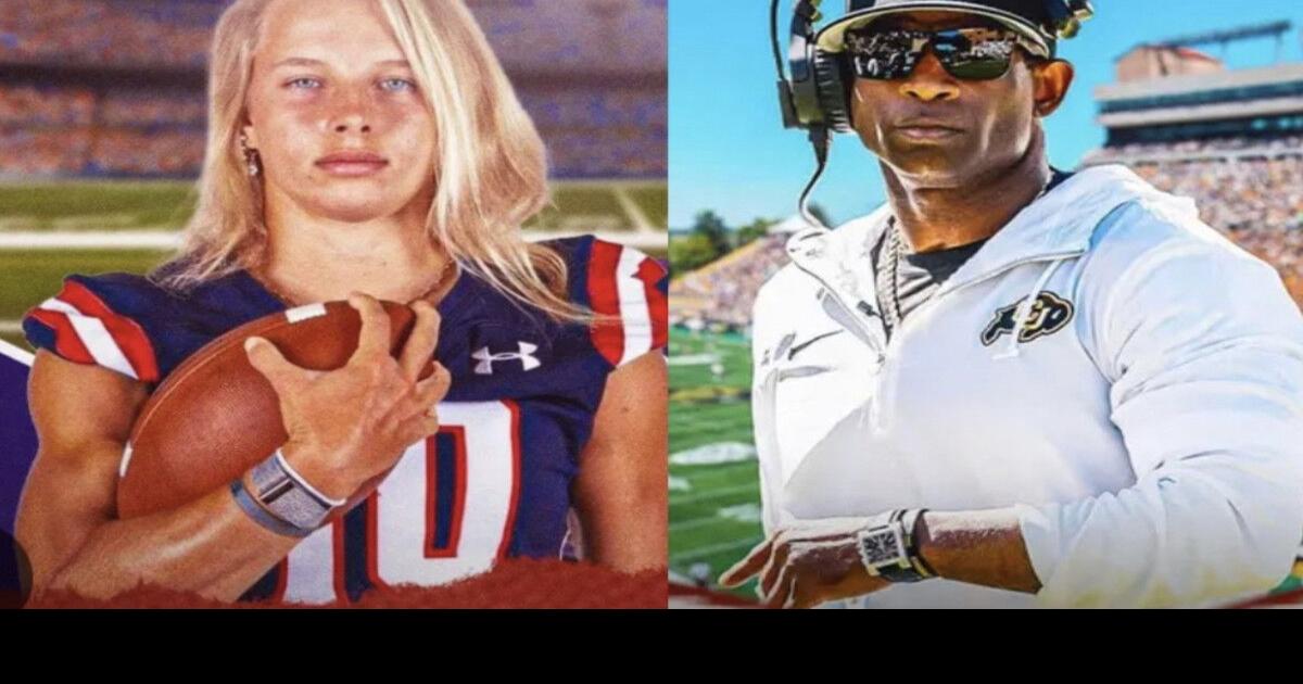 Deion Sanders praises history-making female college football player,  concerned for her safety