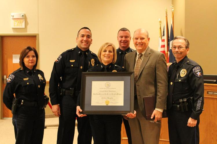 Corinth PD recognized by the state Lake Cities Sun