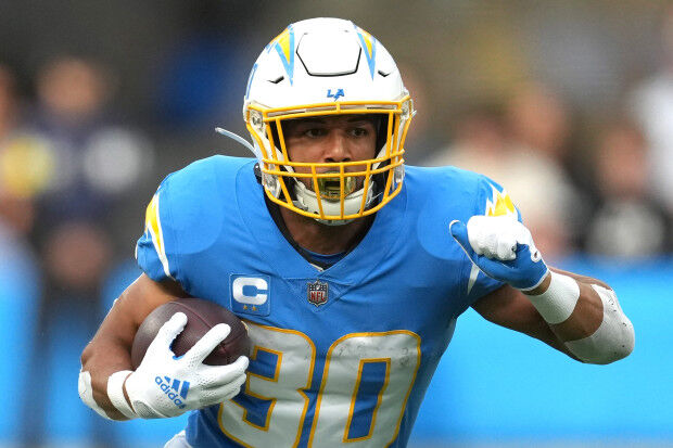 Top 10 RB Rankings + Austin Ekeler Joins the Show! - Fantasy Footballers  Podcast