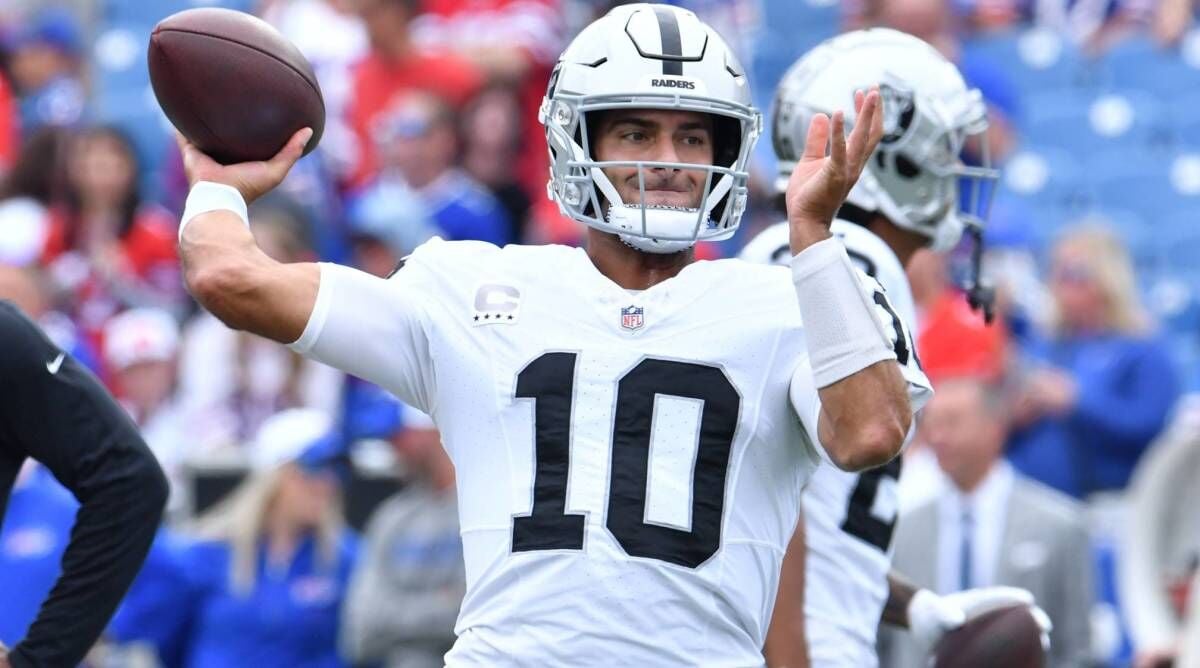 Garoppolo ready to get started for Raiders after brief delay - Las Vegas  Sun News