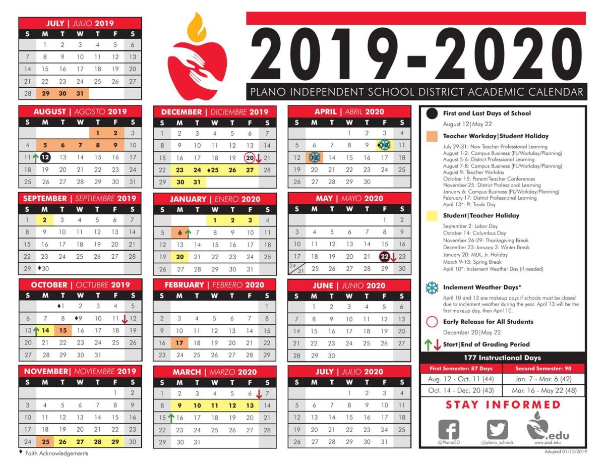 Denton Isd 2022 Calendar Calendar A | Plano Star Courier | Starlocalmedia.com