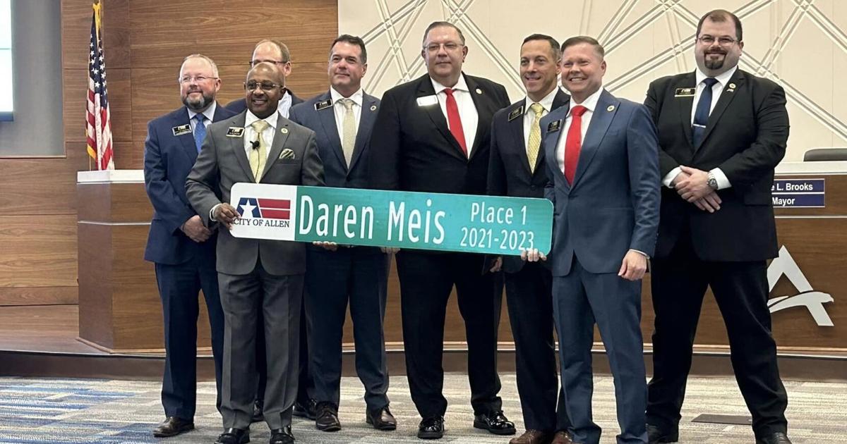 Daren Meis steps down from Allen City Council to run for Texas House in ...