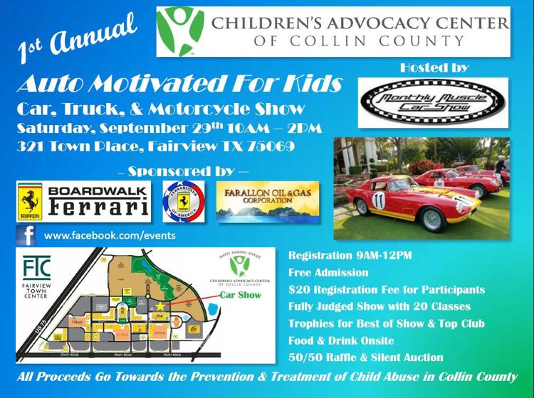 Auto Motivated For Kids Car Show Benefiting The Children�s