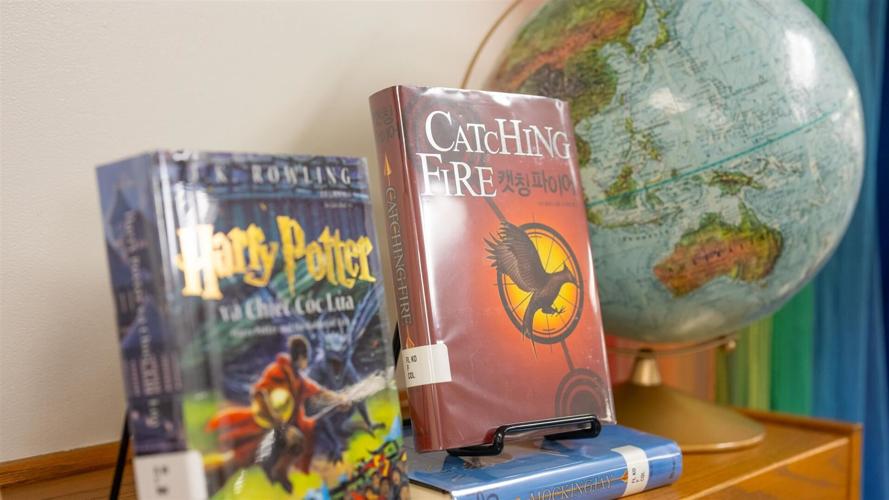 Lamar Middle School unveils LISD World Language Library | Lewisville ...