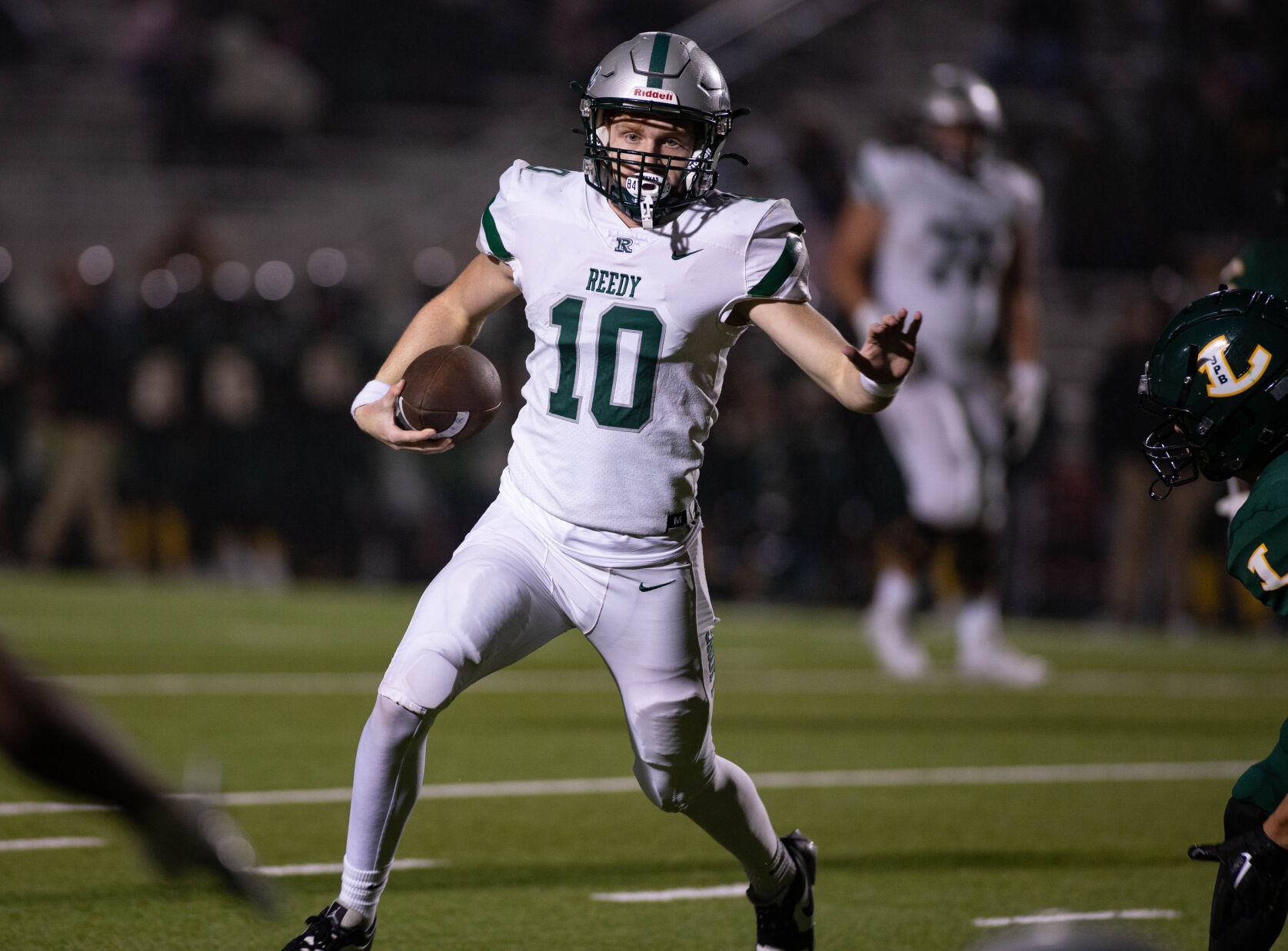 Longview Dominates Reedy in Area Finals with Crushing 52-14 Victory