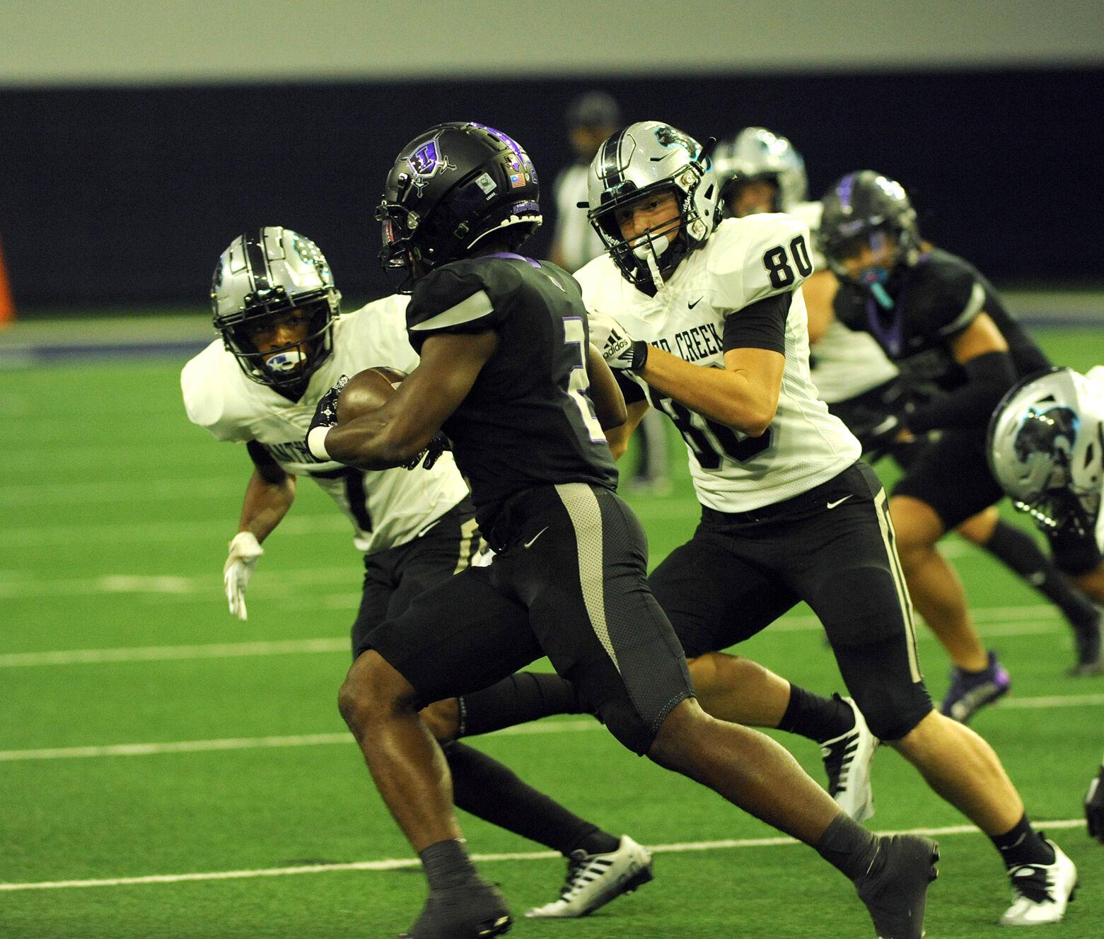 Frisco Panther Creek plays firstever football game; Knights win 1st