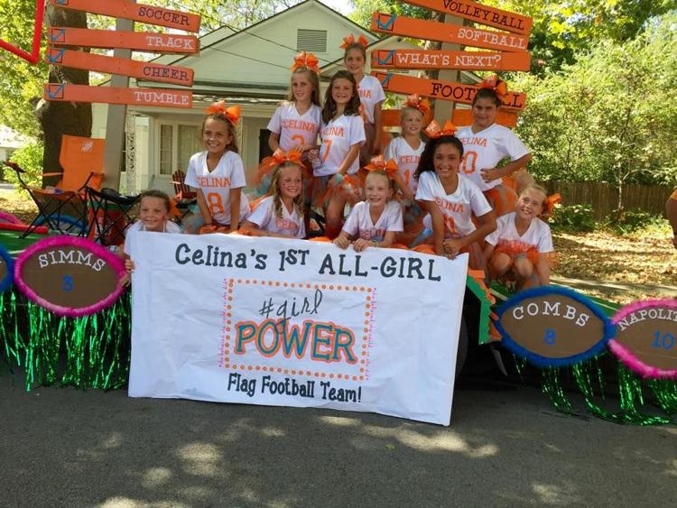 Girl Power takes the field Celina allfemale flag football team making