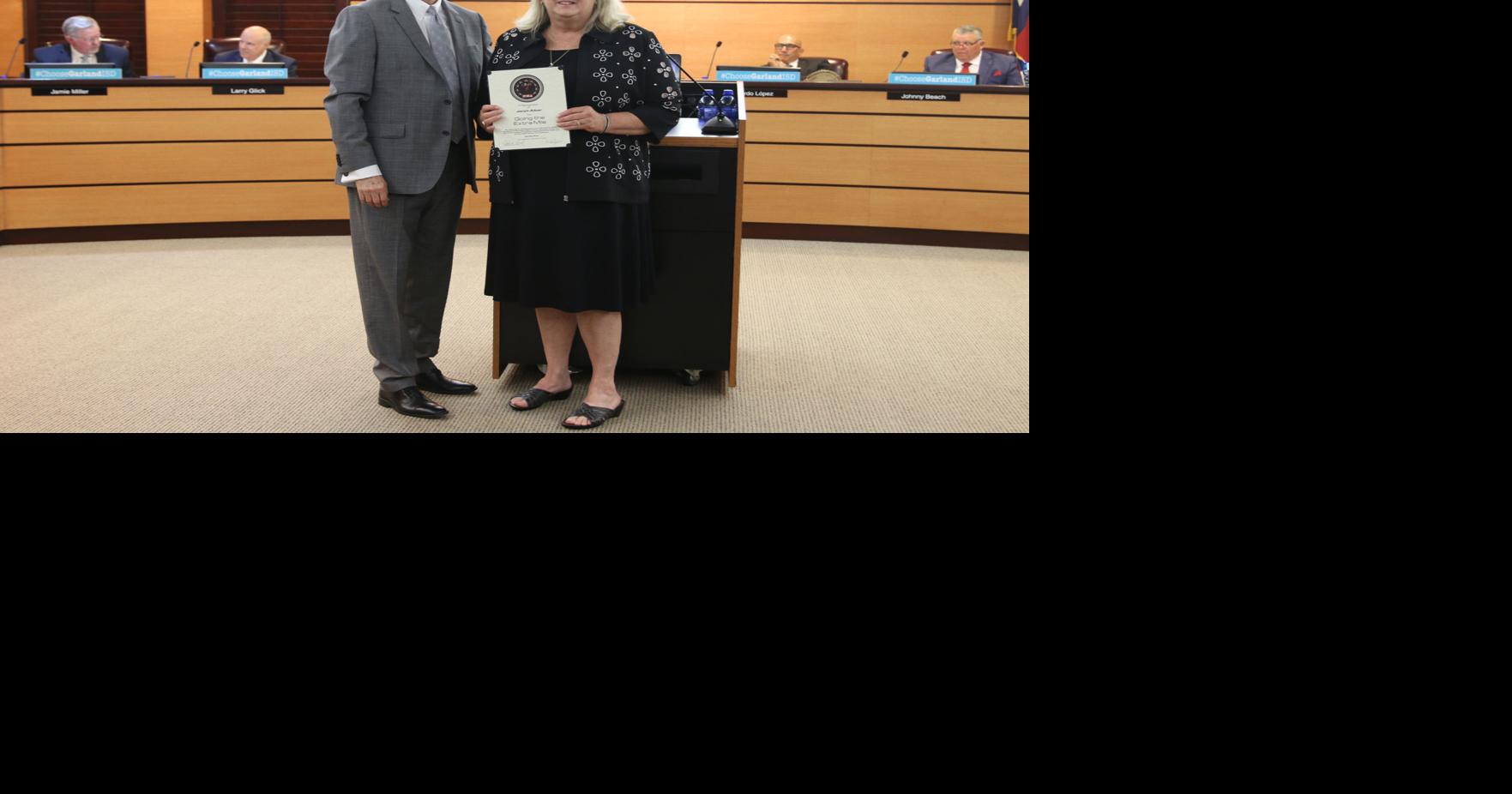 Garland ISD recognizes cafeteria manager, AVID teacher News