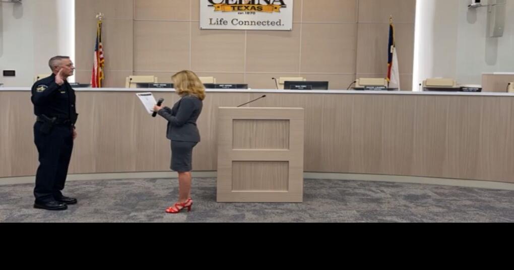 Celina swears in police chief Celina Record