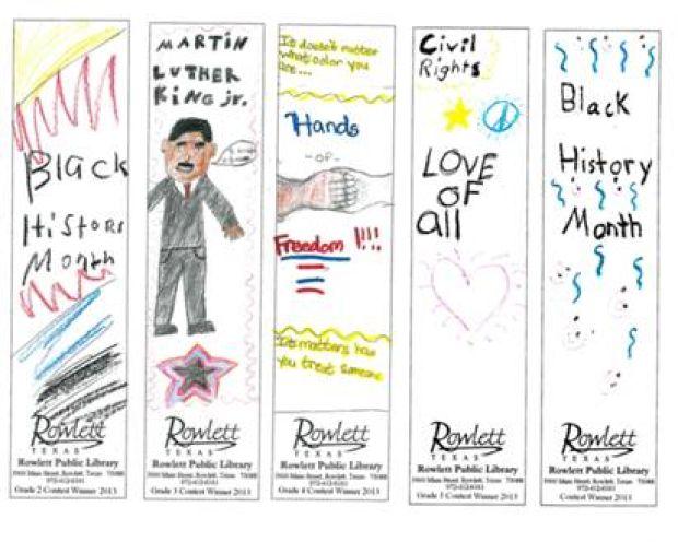 Free Printable Black History Month Bookmarks