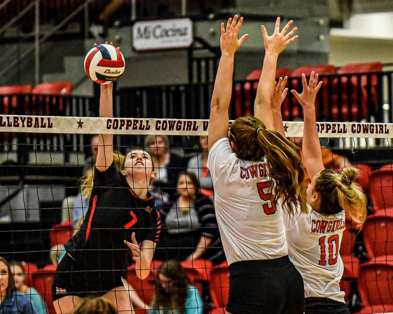 Denton County volleyball roundup Marcus sweeps Coppell, surging