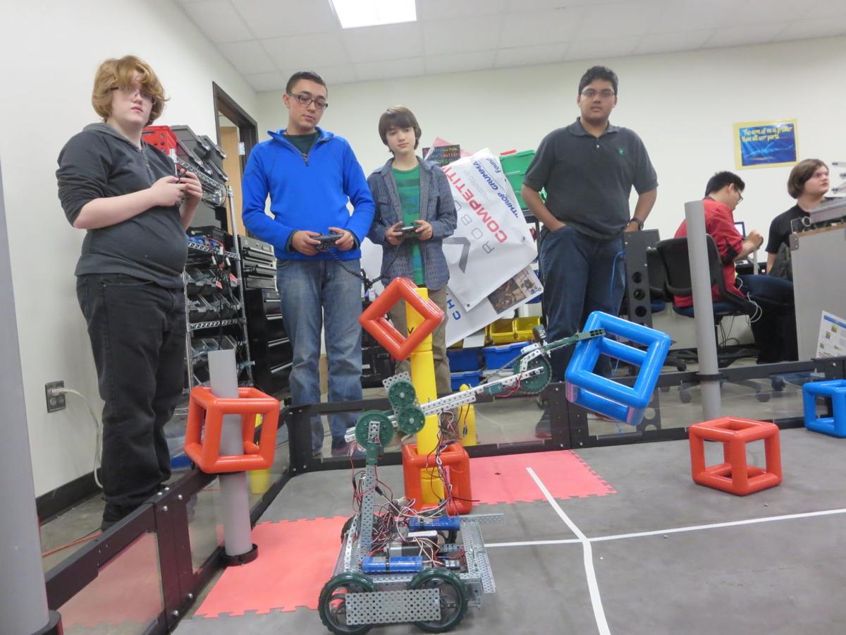 Mechanical passion McKinney High School hosts its first robotics