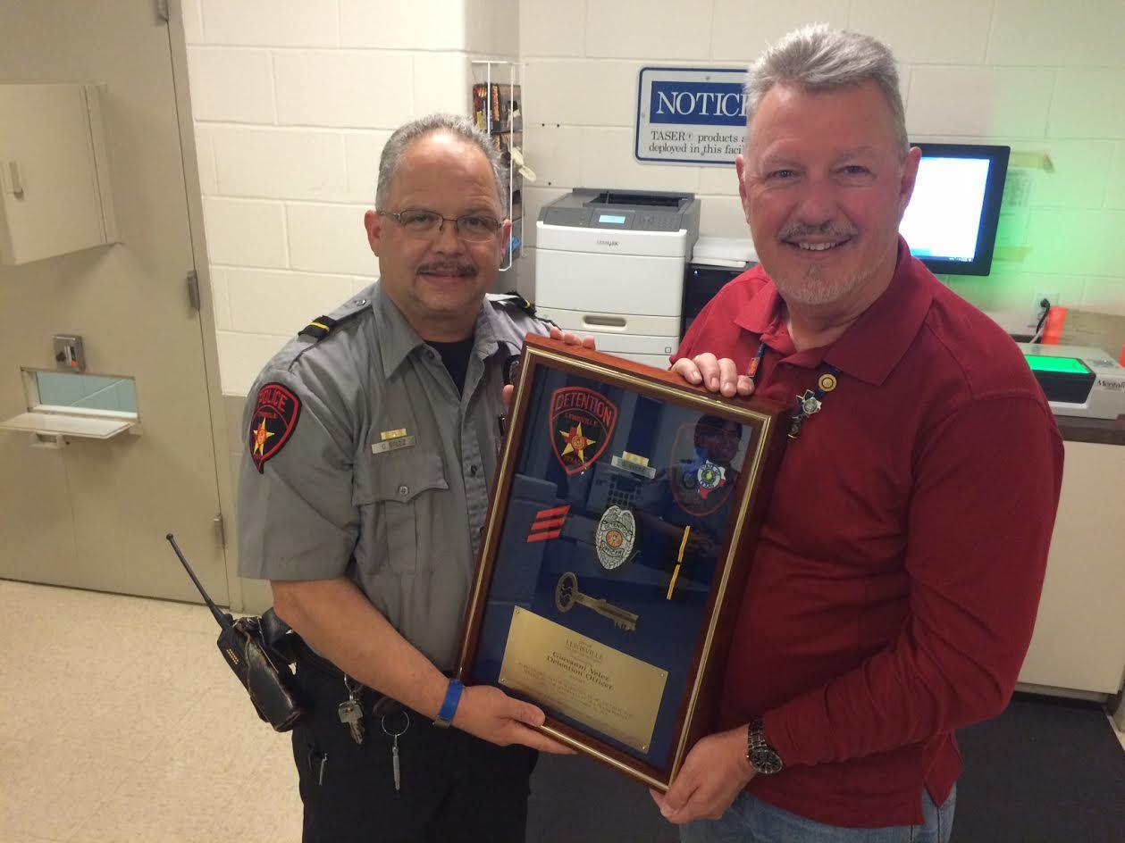 Lewisville detention officer retires after 17 years News
