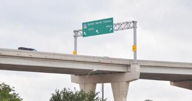 First four ramps open connecting Dallas North Tollway to Sam Rayburn ...