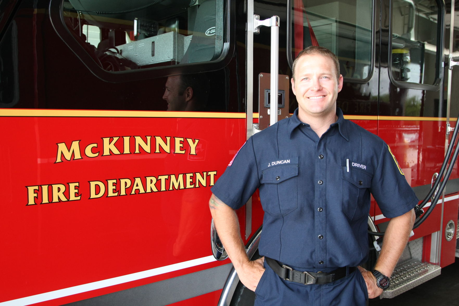 McKinney FD Truck 7 driver climbs 3 World Trade to honor fallen