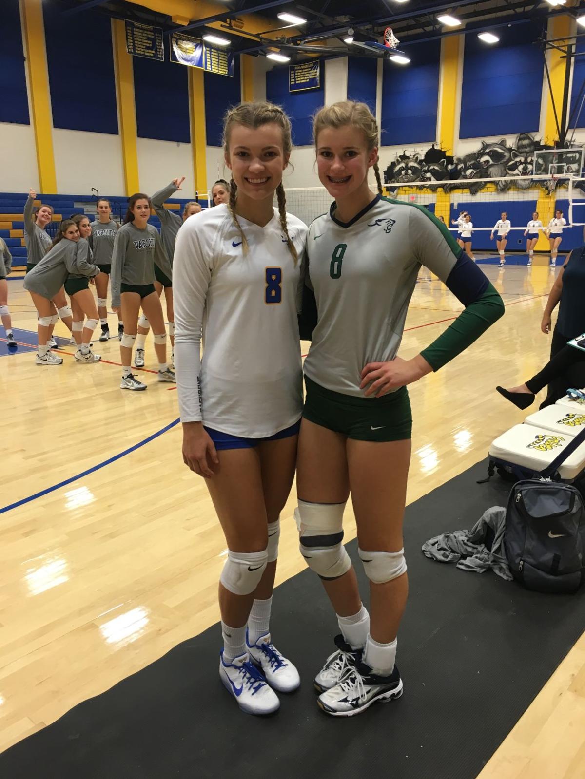 8 versus 8: New high school divides Frisco sisters on volleyball court ...