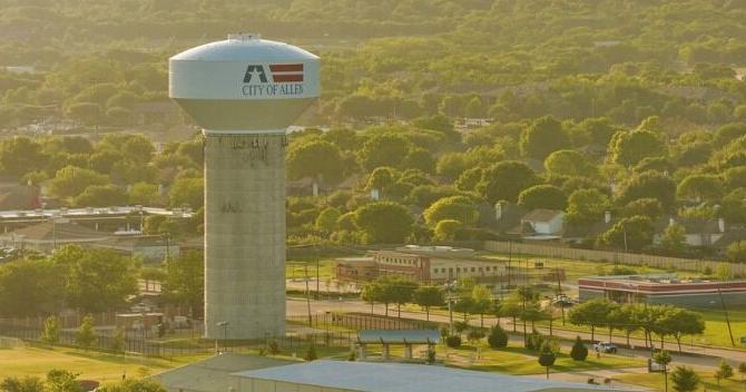 Road construction in Downtown Allen could prelude revitalization ...