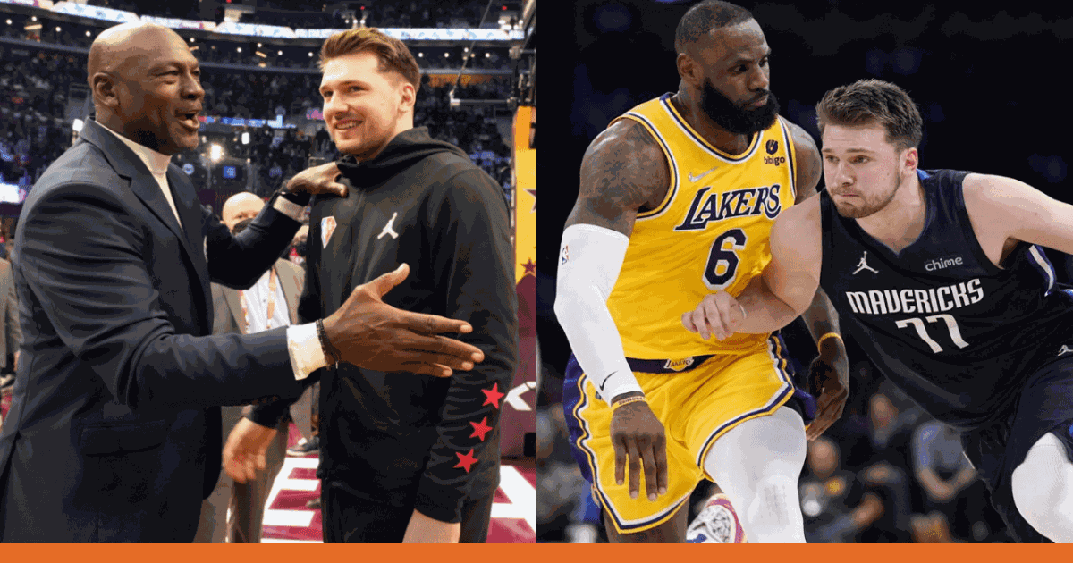 Luka Doncic getting LeBron James' jersey is a story we've seen before -  Mavs Moneyball