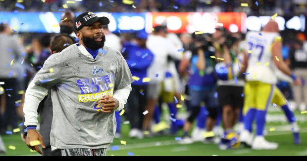 After divorcing Browns, Odell Beckham Jr. goes to Super Bowl with Rams